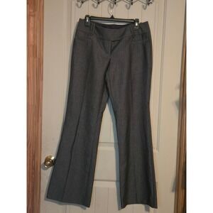 slim fit dress slacks Work-To-Wine Twill Wide Leg Flare Pants